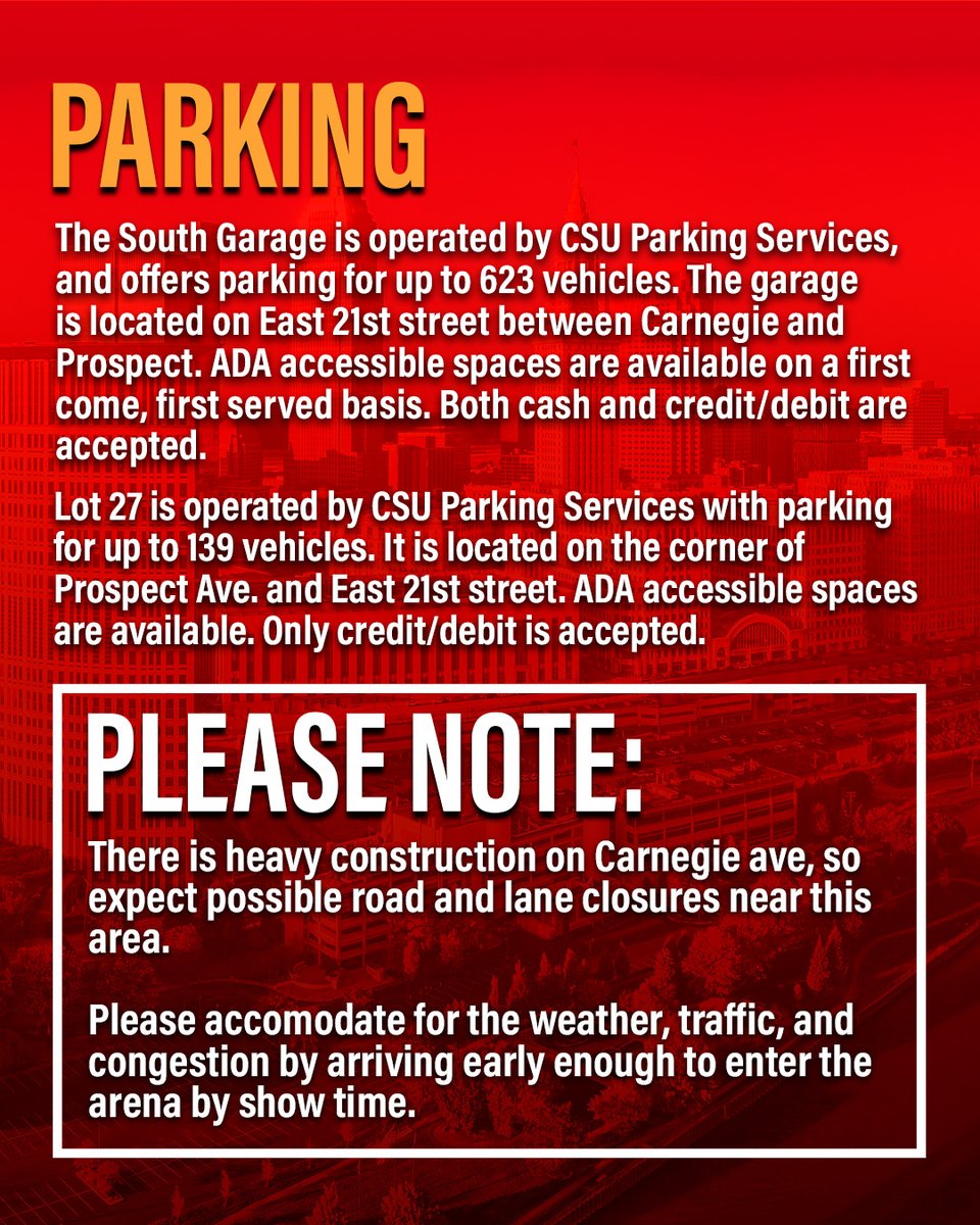 Wolstein Center at Cleveland State University tweet media