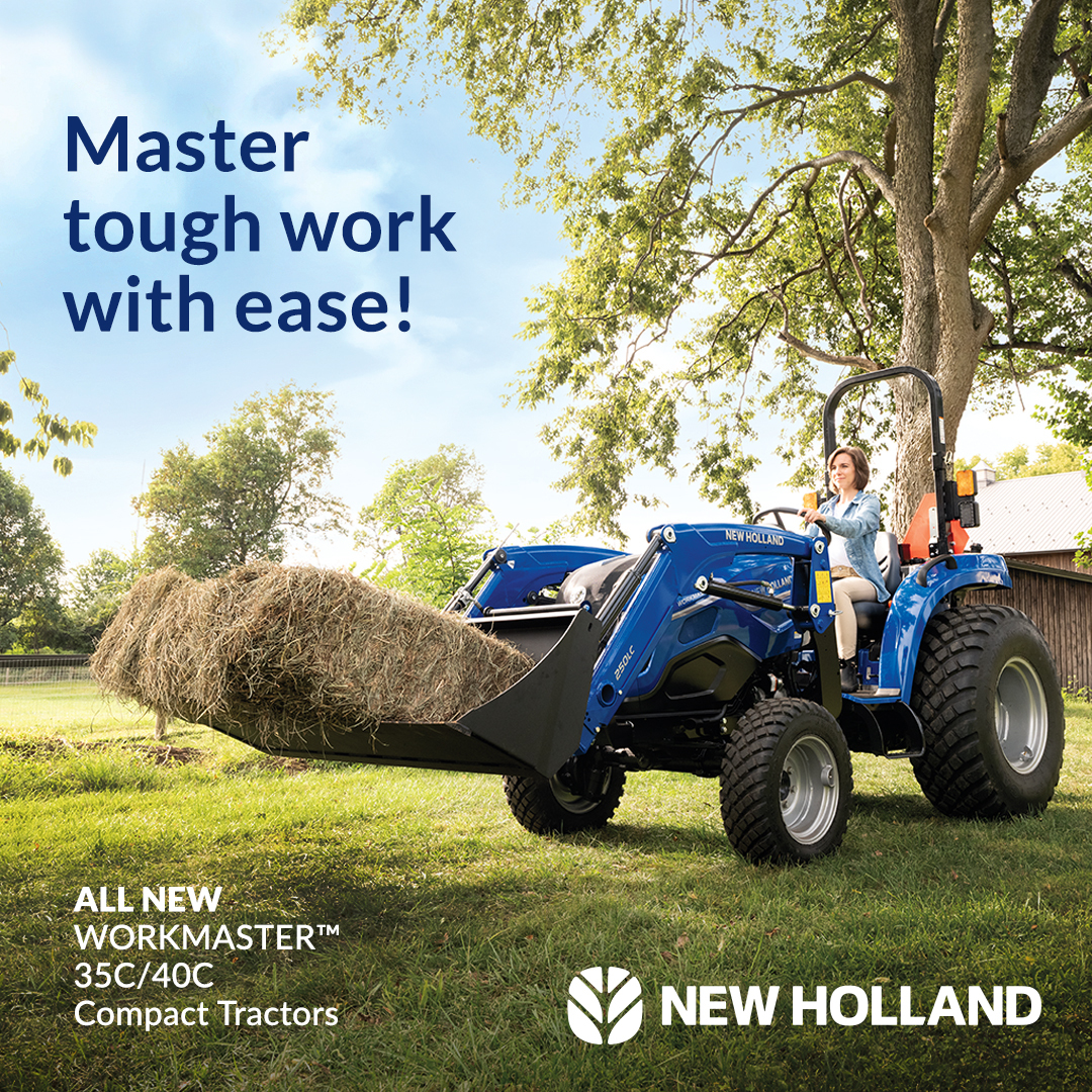 KLTractor's tweet photo. New WORKMASTER™ 35C/40C Compact Tractors — affordable yet highly capable. Offering easy &amp; comfortable operation, these tractors have the versatility to do nearly any job, from moving material to rotary cutting. Master tough work easily without... https://t.co/kjMUSUMpJl https://t.co/SQX0mQlYBr