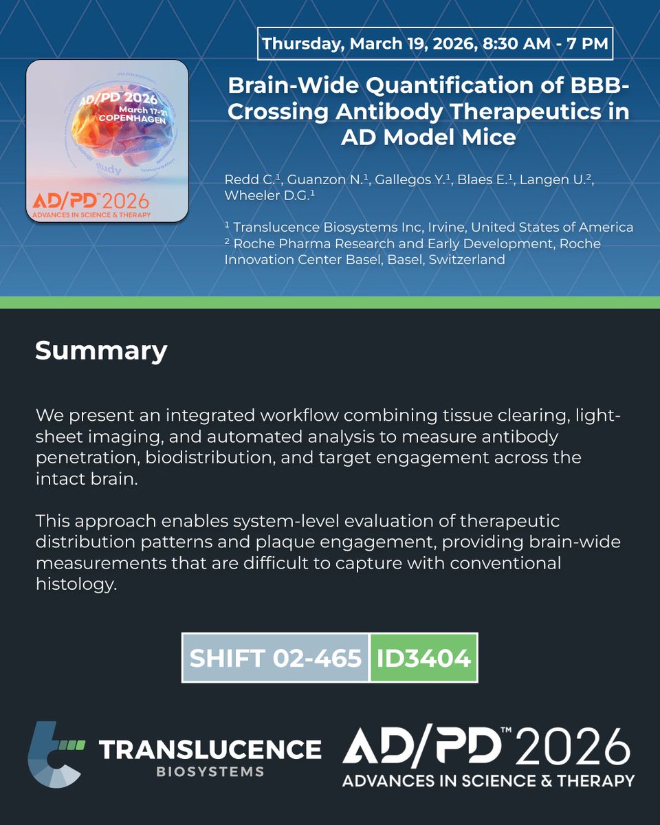 Translucence Biosystems tweet media