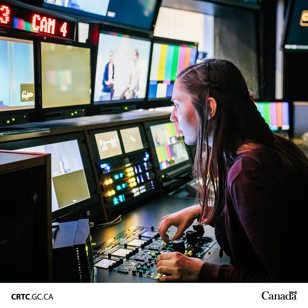 CRTCeng's tweet photo. #WomenInProduction ♀️

Now available: The 2026 reports from Canada's largest broadcasters and their latest data on women's participation in key production roles! 🎥  

Check them out: https://t.co/GYx93brlTv https://t.co/IowDswiX9n