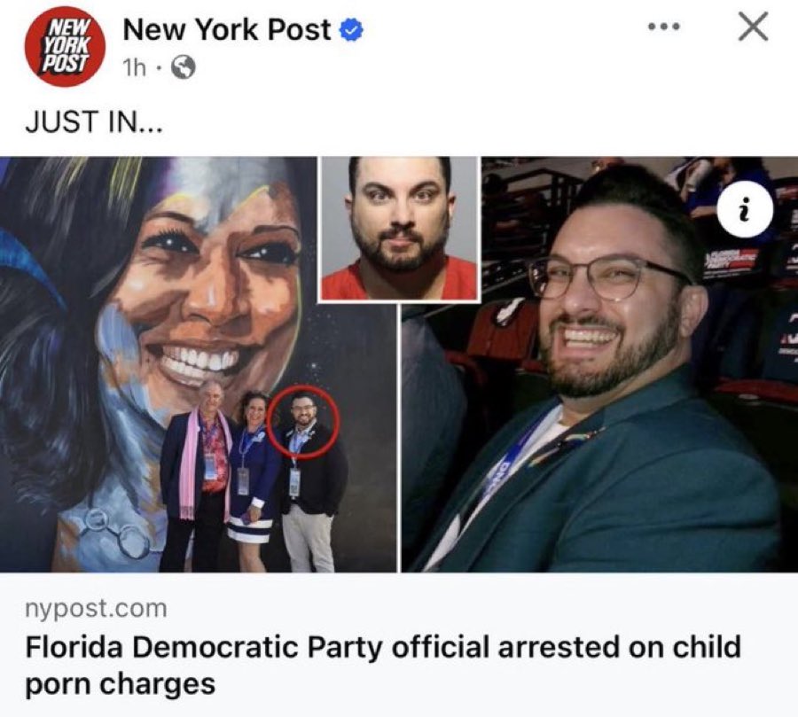 Oh look…. 

Another Democrat that’s a pedo!!
