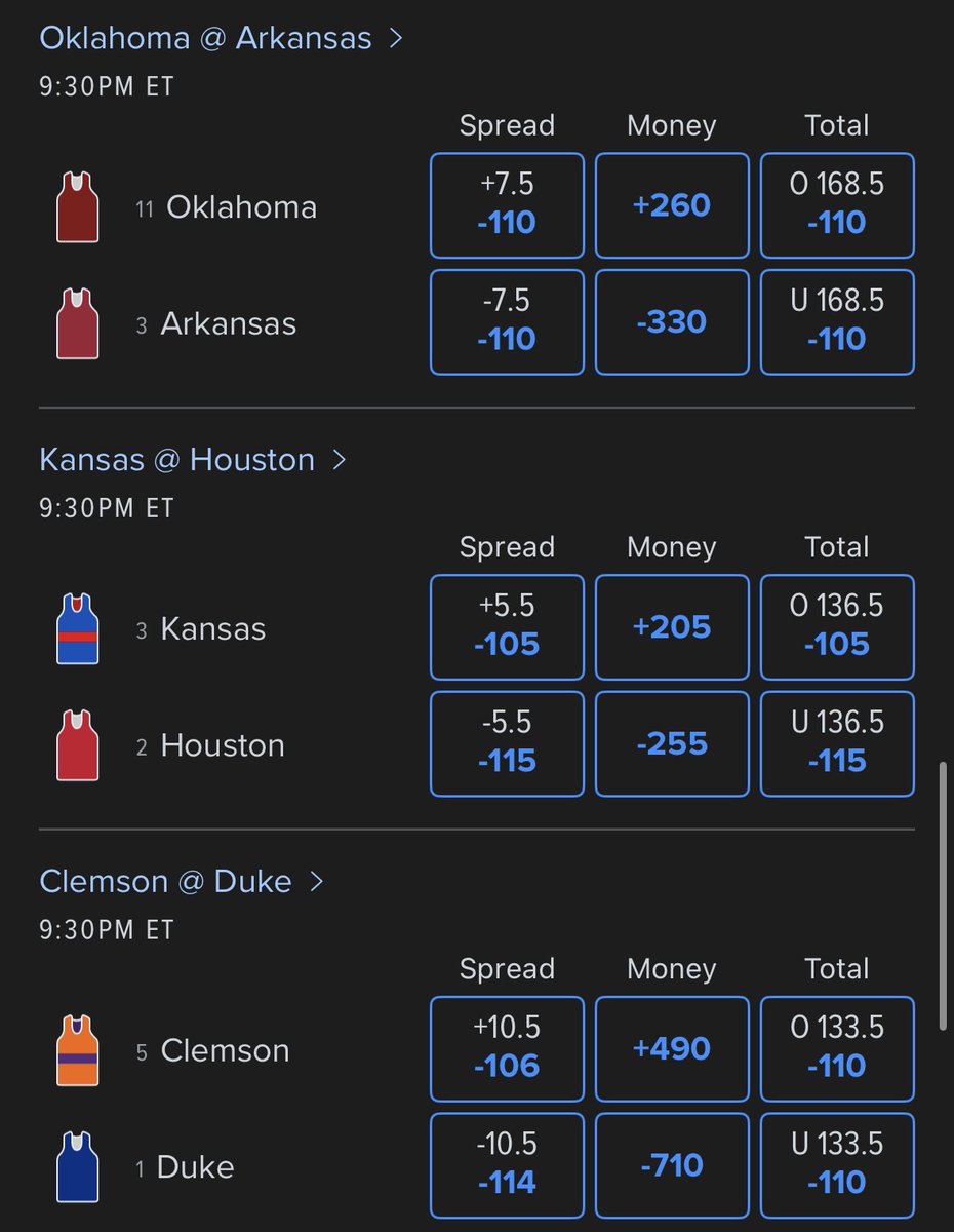 FREE LATE #NCAAB LOCK🏀

Sending to 𝐄𝐕𝐄𝐑𝐘𝐎𝐍𝐄 who 𝐋𝐈𝐊𝐄𝐒❤️

🤯38-15 in our last 53 FREE plays (70%)🤯

Must FOLLOW ➡️ <a href="/McBetss/">McBets</a> 

DM me when done☑️