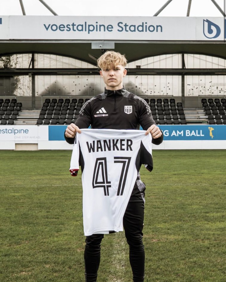 📝 𝗗𝗘𝗔𝗟 𝗗𝗢𝗡𝗘: LASK youngster Jacob Wanker has signed a new long-term contract with the Austrian club. 🤩

(Source: <a href="/LASK_Official/">LASK</a>)