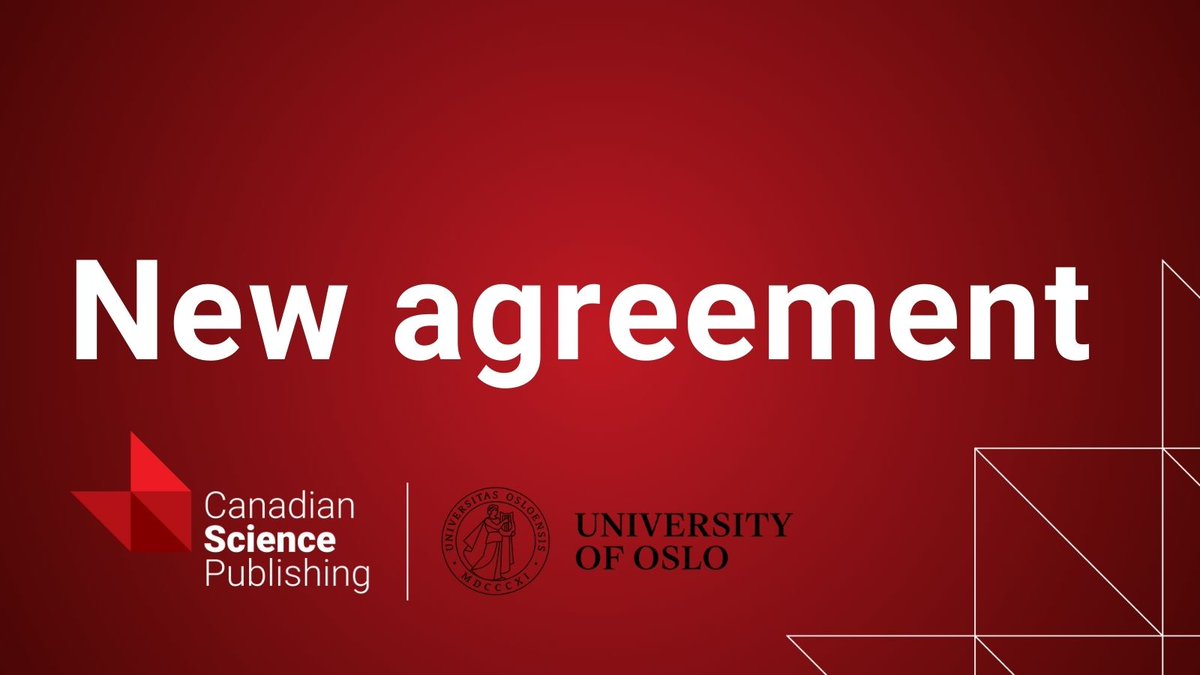 Canadian Science Publishing tweet media