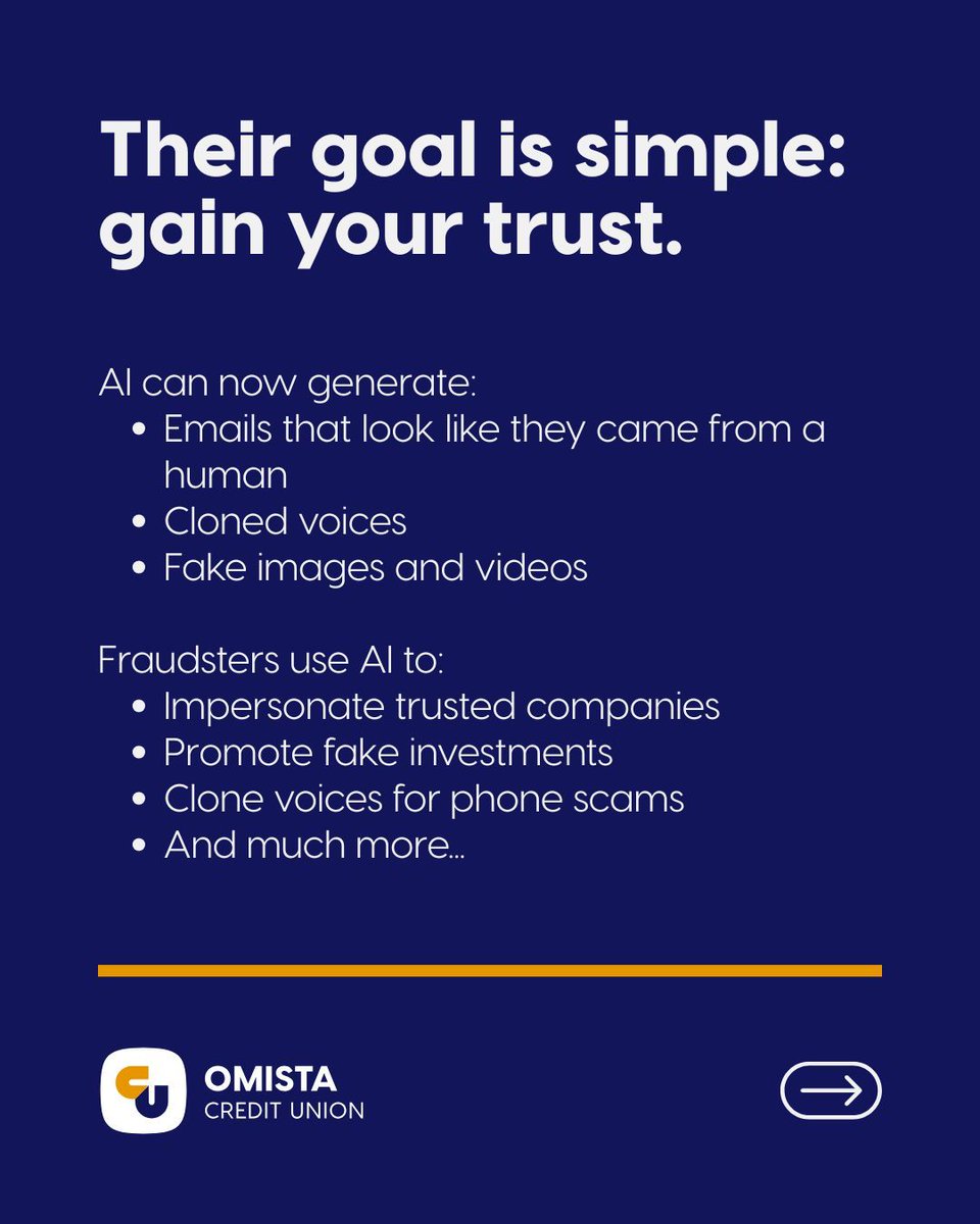 OMISTA Credit Union tweet media