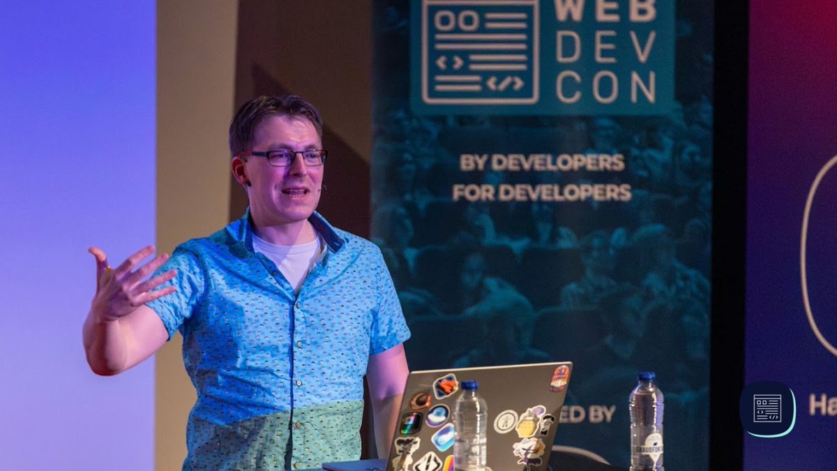 Webdevcon tweet media