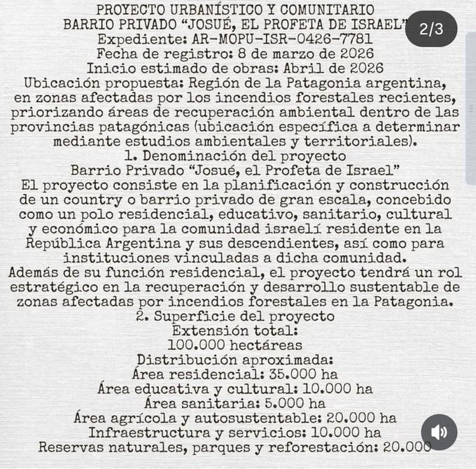icardo8's tweet photo. Por esto los israelíes quemaban la Patagonia. https://t.co/66gCBhCAJ6