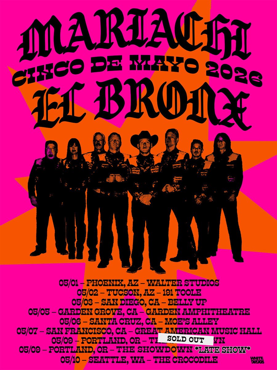 Mariachi El Bronx / The Bronx tweet media