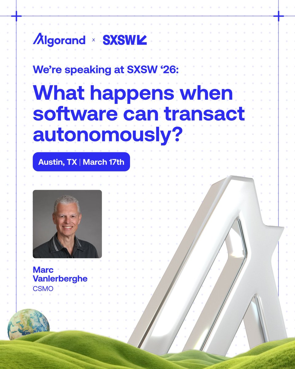 Algorand Foundation tweet media