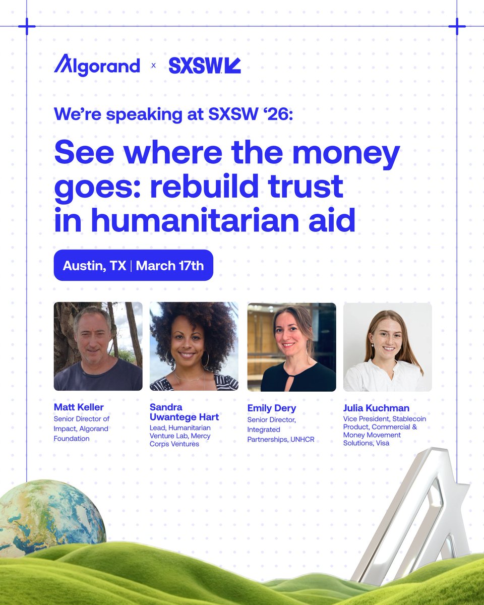 Algorand Foundation tweet media