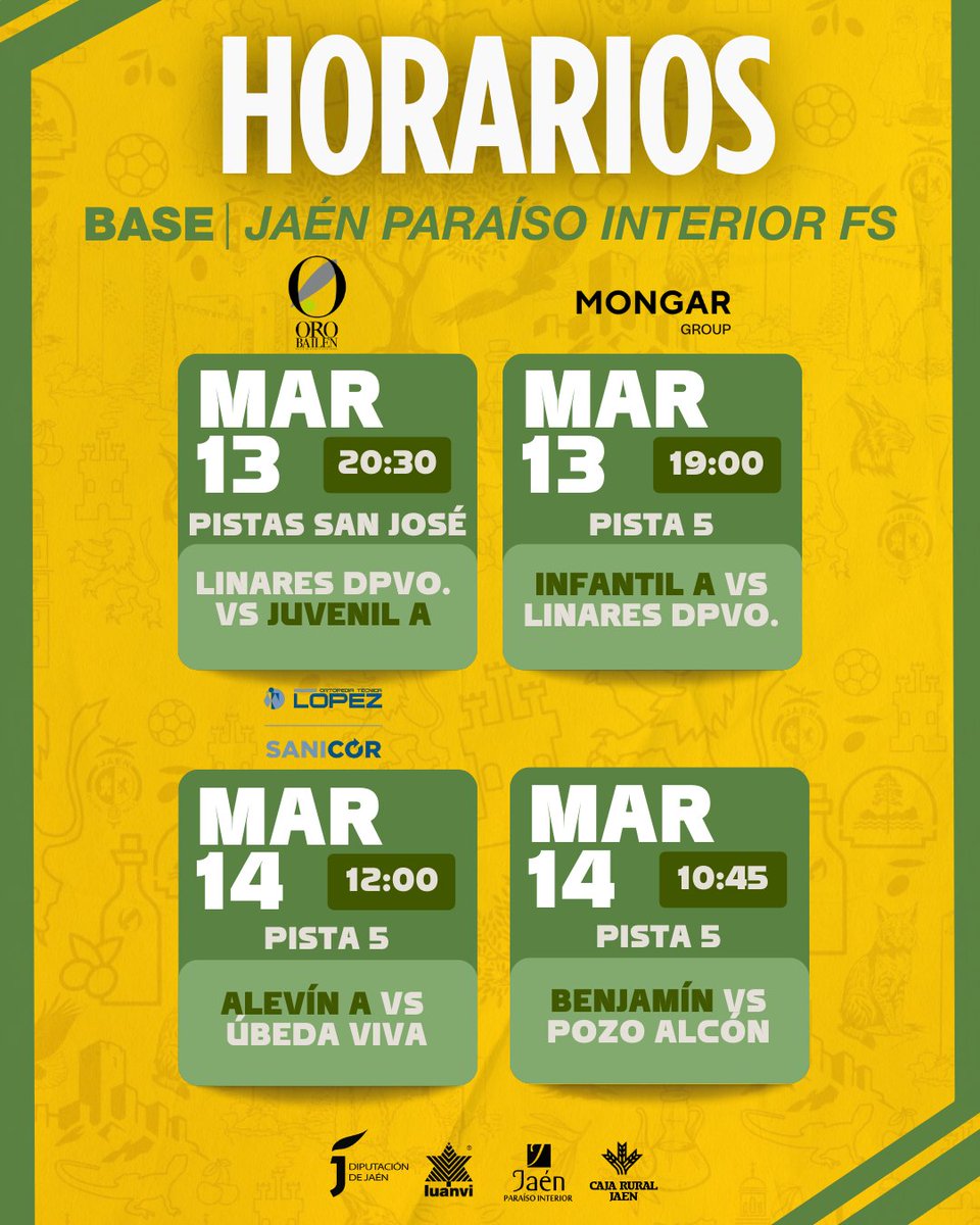 Jaén Paraíso Interior FS Base tweet media