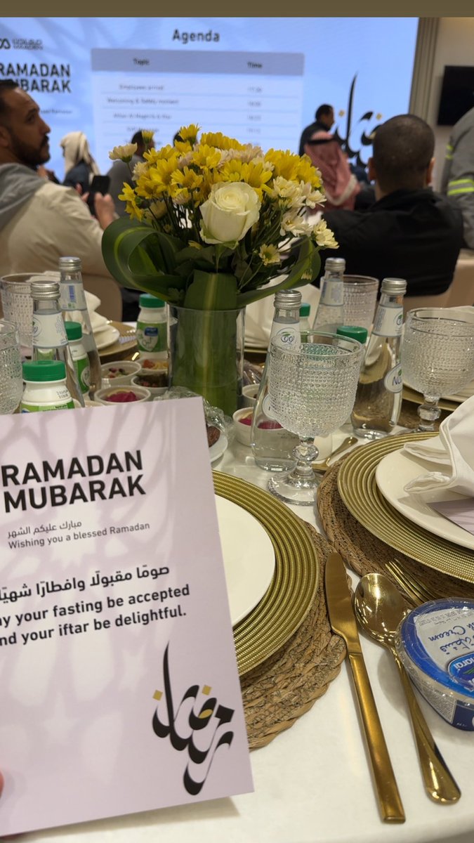 wv_hg2's tweet photo. ليلة رائعة لعائلة @MaadenKSA في حفل الافطار السنوي أجواء رمضانية قضيناها وليلةٍ باهيةٍ تزيّنت بالحضور والمودة و تعزيز جسور التواصل بين الزملاء 

#رمضان_كريم 
#رمضان_شهر_الخير https://t.co/a4K3agRFud