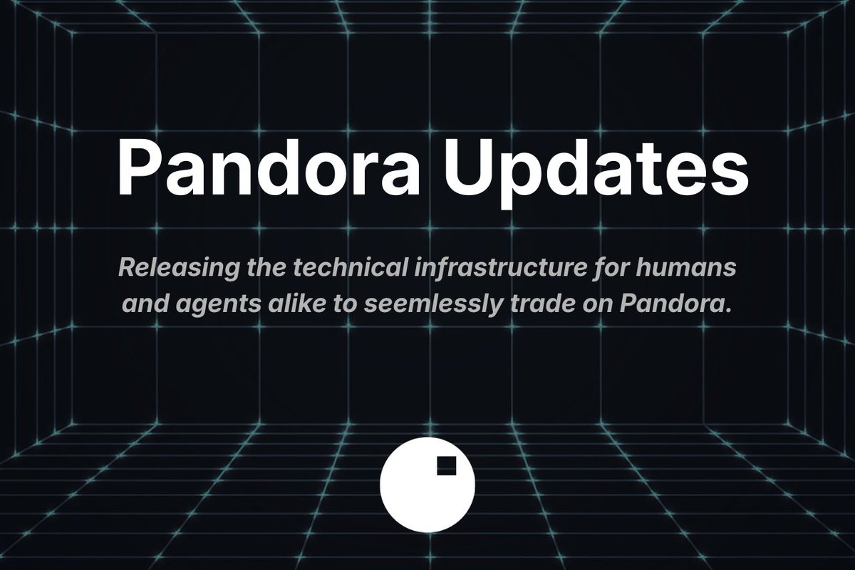thisispandoraai's tweet photo. Introducing: Pandora Tooling

→ CLI for humans/scripts.
→ MCP for agents.
→ SDK for builders.

One repo, endless tools to help onboard both human and agentic liquidity to Pandora

https://t.co/n7p0Xdej9e

🧵