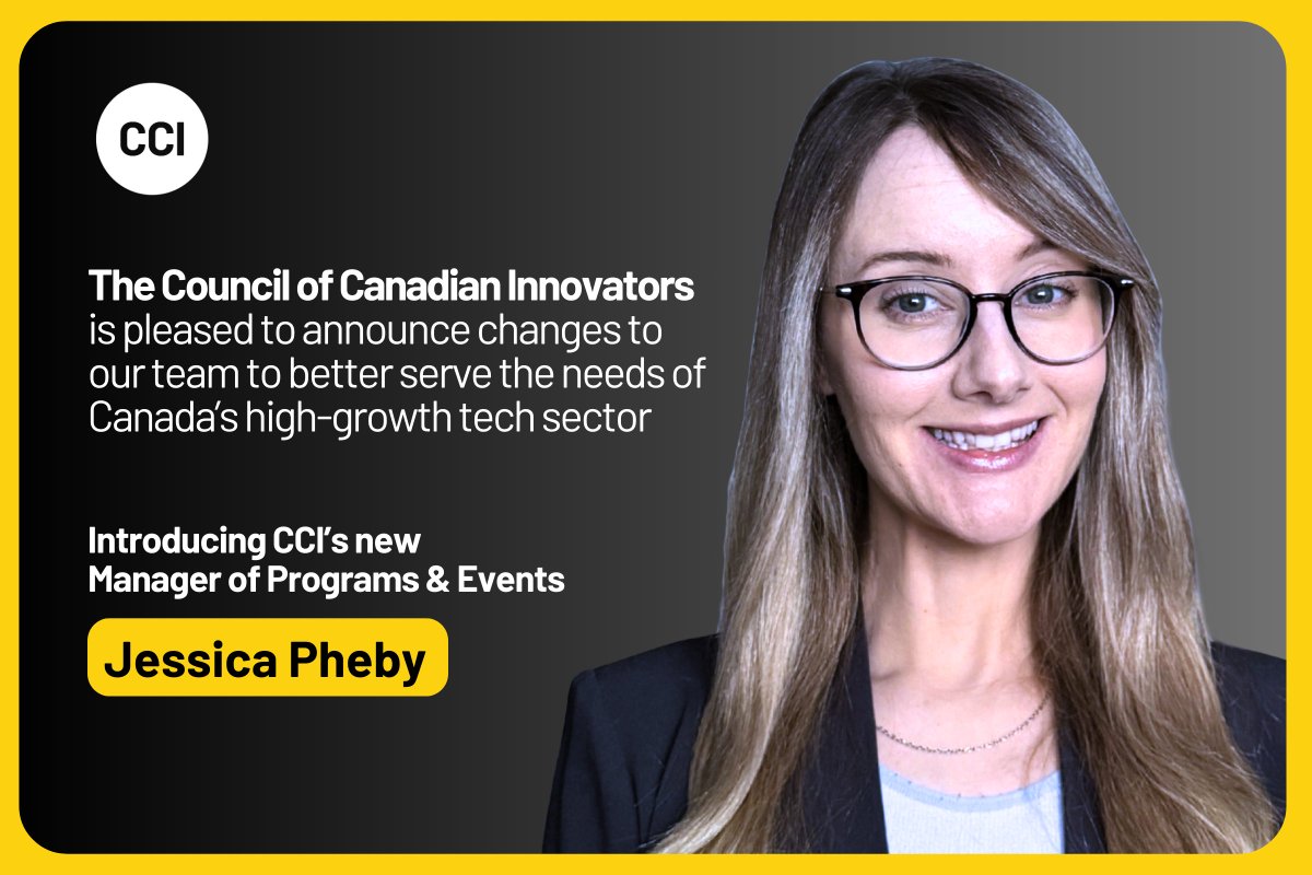 Council of Canadian Innovators (CCI) tweet media