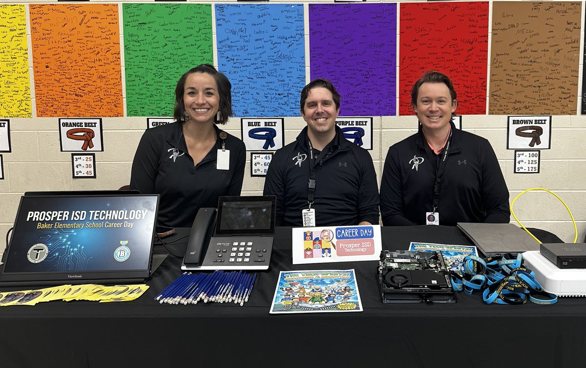 Technology Department at Prosper ISD tweet media