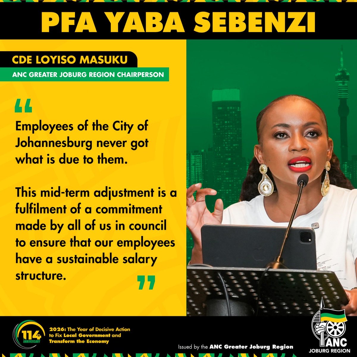 ANC Greater Joburg Region tweet media