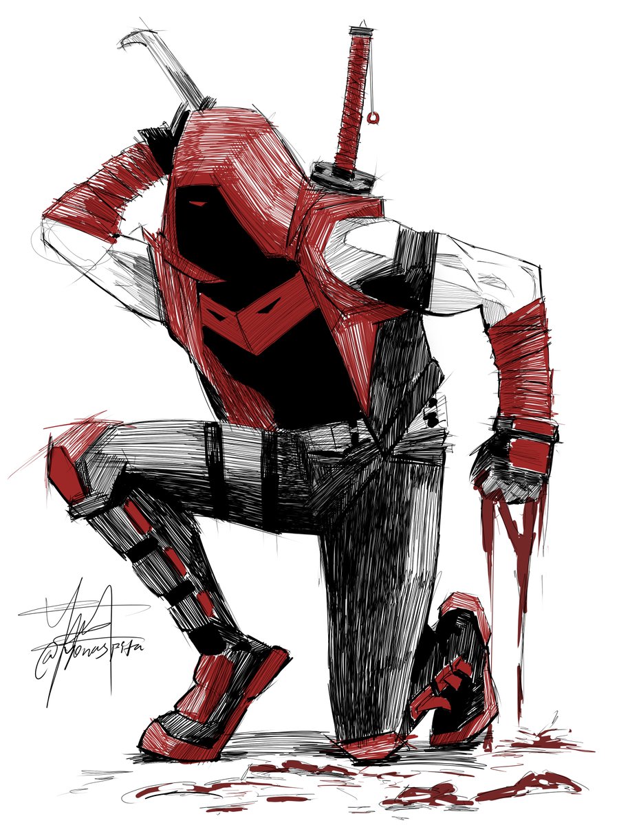 Quick RedHood sketch #14
#RedHood #jasontodd
