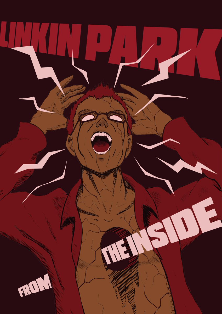 Deezdesigner's tweet photo. Fan poster for the song "From the Inside" by Linkin Park https://t.co/DhnYVKdTqV