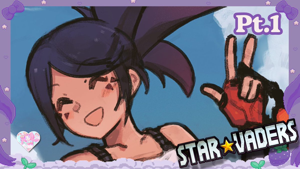 KitamariePlays's tweet photo. At 4PM EST (An hr from now) I'm having a premiere on my Youtube channel for #Starvaders! Feel free to drop by and say hi if you can. Thanks for any 🩷s &amp; reposts!  Happy #TurnBasedFest @TurnBasedThurs
#TurnBasedThursdayFest! 😄🍵🌸

https://t.co/k7nE5qKcXs https://t.co/8iAcYP22H4