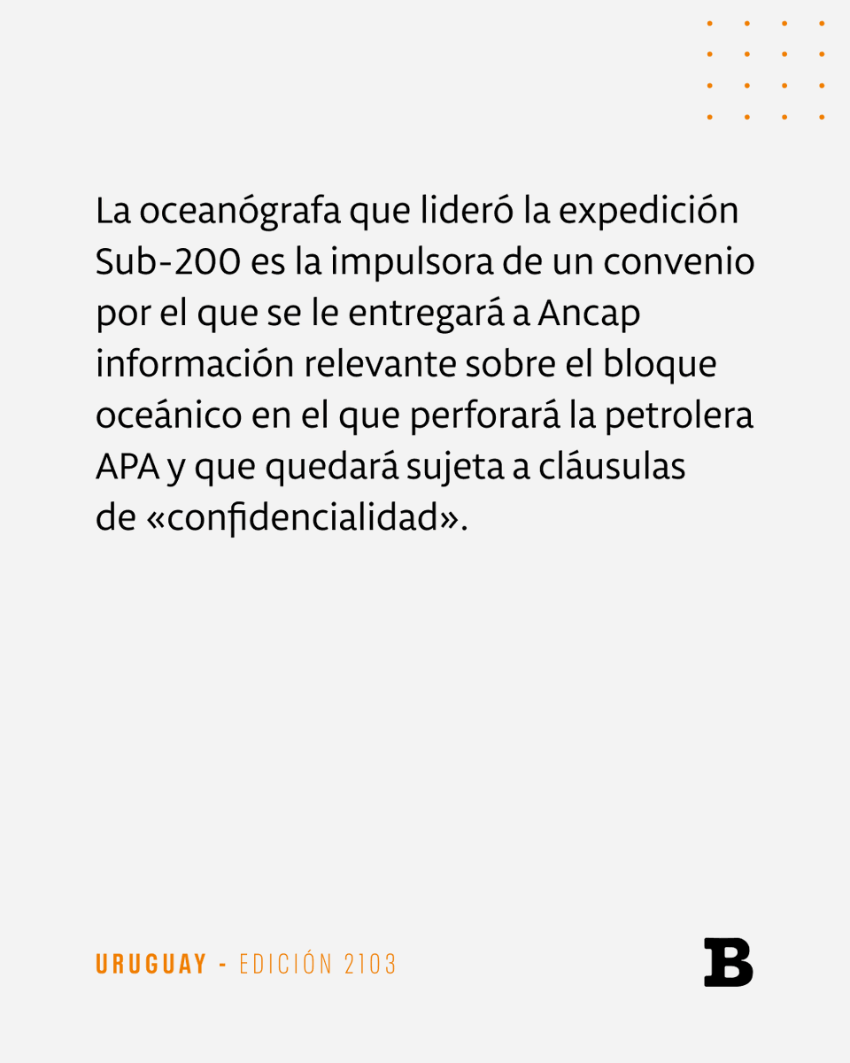 📰 El pozo

Coordinadora de la Sub-200 lidera acuerdo con Ancap que decreta investigación como «confidencial»

🖋️ Rosario Touriño
📸 Héctor Piastri

brecha.uy/el-pozo/