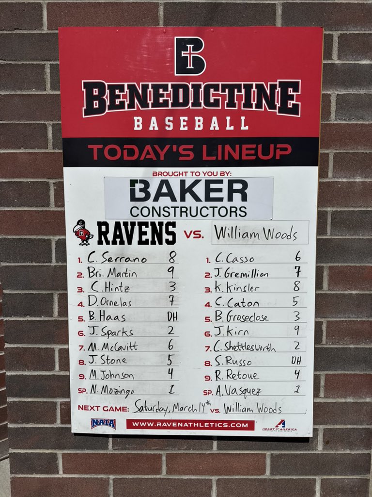 Benedictine Baseball tweet media