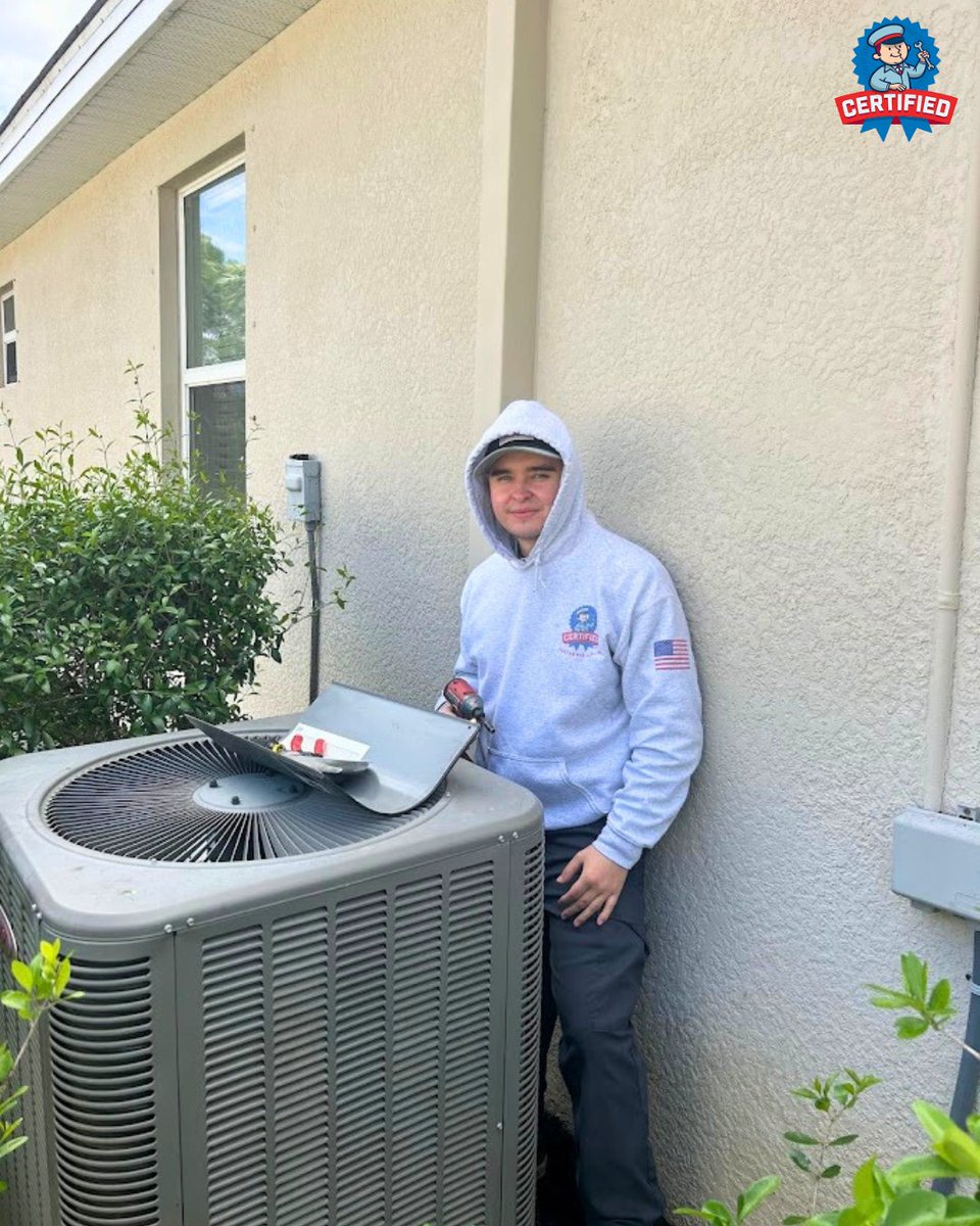 thinkcertified's tweet image. Even on Sundays... Certified is here to keep your system running its' best!
#hvac #swfl #thinkcertified #maintenance #service #install