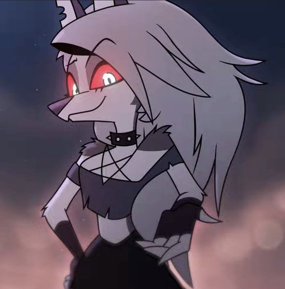 In all of her amazingly sexy fluff and gothic loving hellhound glory❤️‍🔥