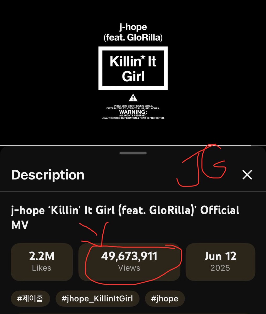 Jeneen7651's tweet photo. Let’s continue to work towards more goals for Hobi!! 🐿️🫶💙🤍🤎❤️🔥✨
#StreamForjhope #jhope
#BlueSideOutroTo100M #jhope_SweetDreams #jhope_MONALISA #jhope_KillinItGirl https://t.co/N9NvAWZVHa