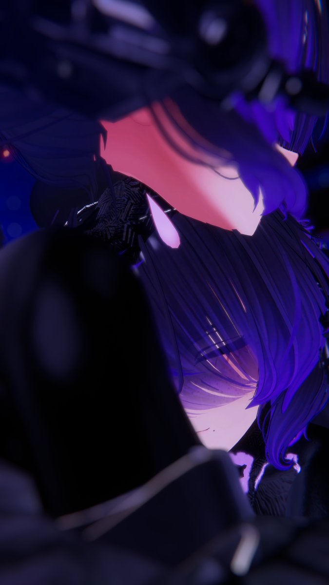 Hold me close this time...
will you~💜

#Uruki3D #VRChatPhotography