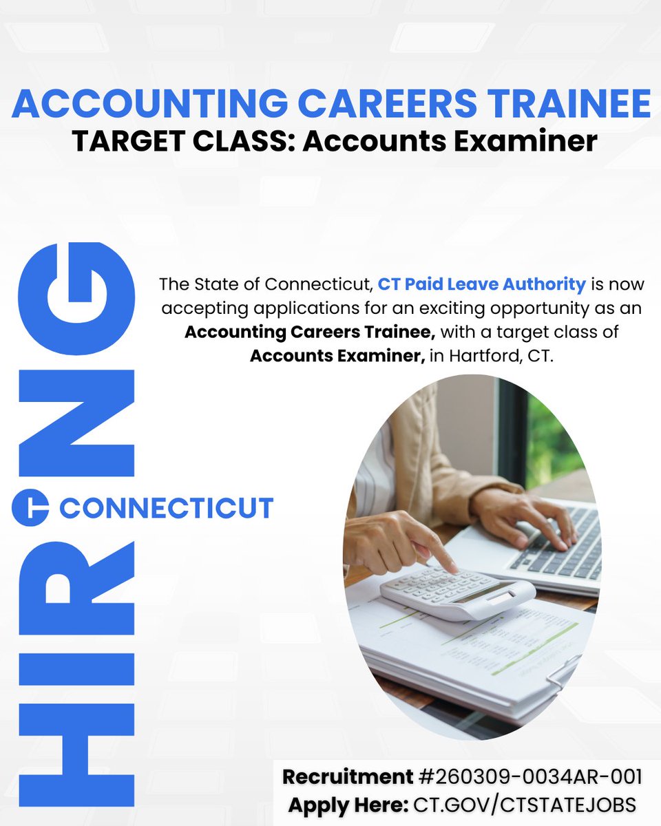 State Of CT Jobs tweet media