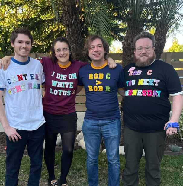 Christian with the "Rob C > Rob R" shirt 😂