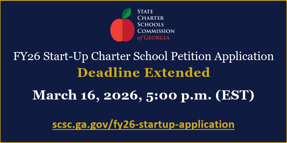 State Charter Schools Commission of Georgia tweet media