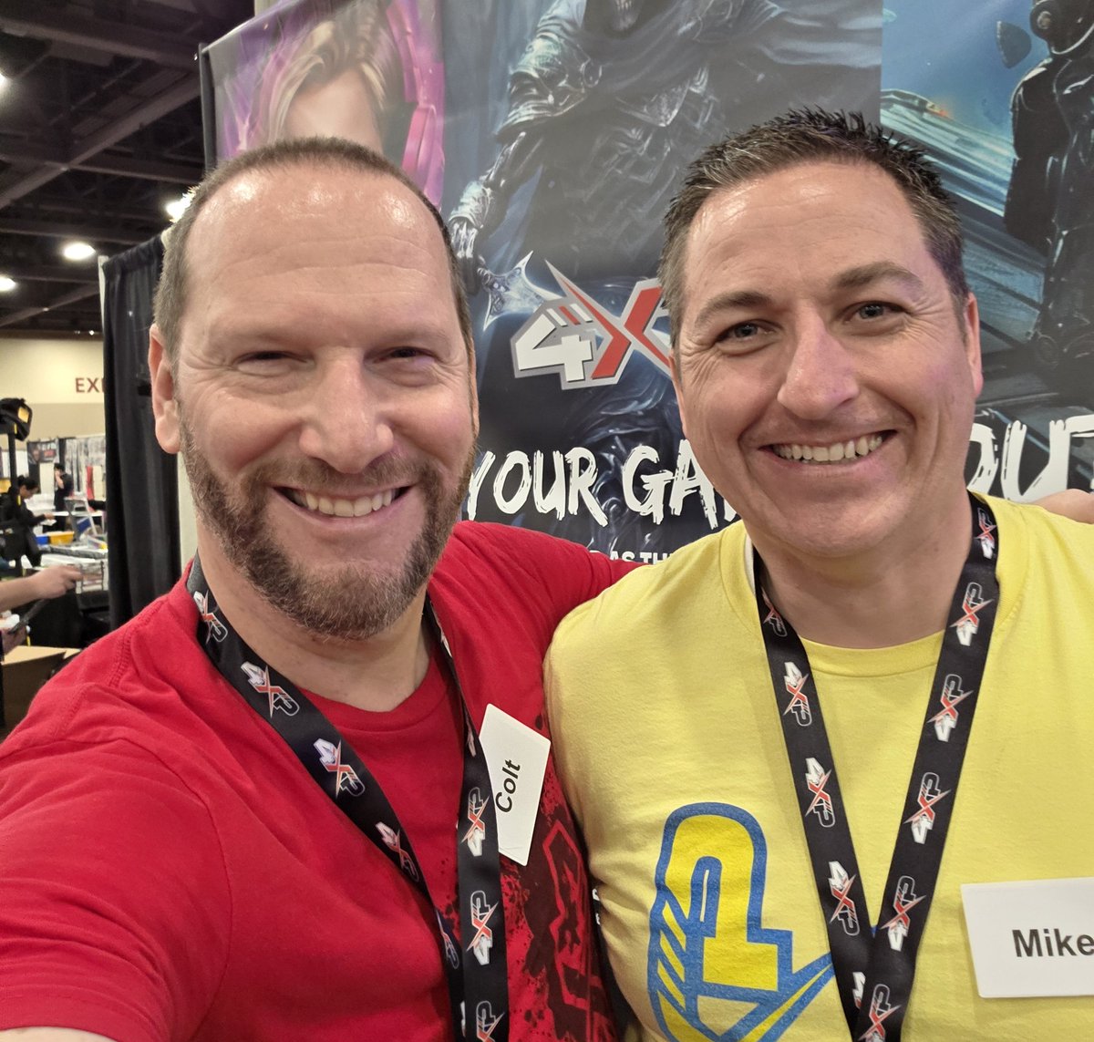 Colteastwood's tweet photo. Hanging with the 4XP Gaming guys at GamerExpo in Phoenix, AZ! @4XP_Gaming https://t.co/BlnzVlAbIW