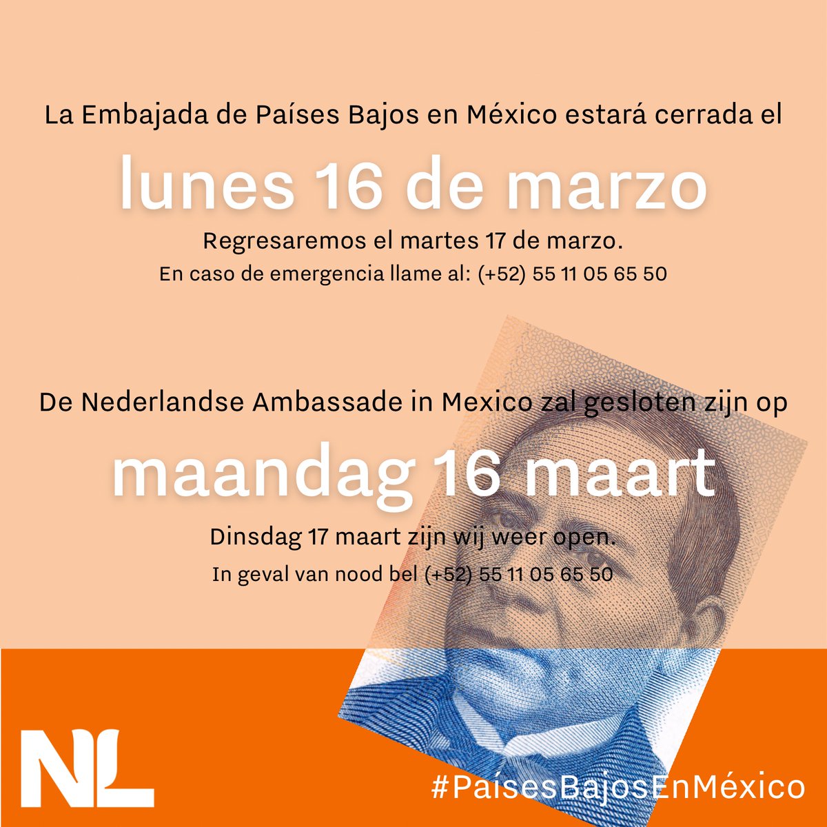 Embajada Países Bajos MX 🇳🇱🇲🇽 tweet media