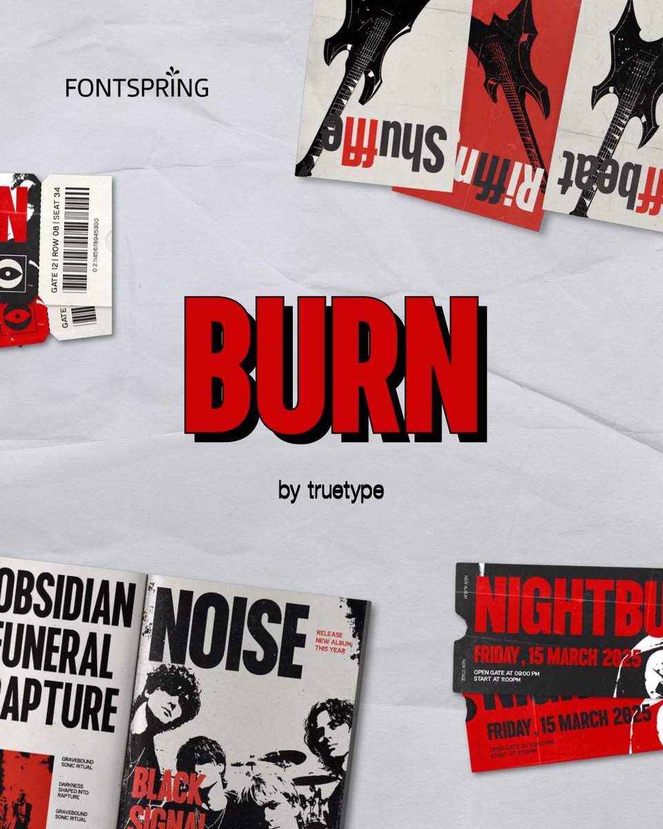 Fontspring tweet media