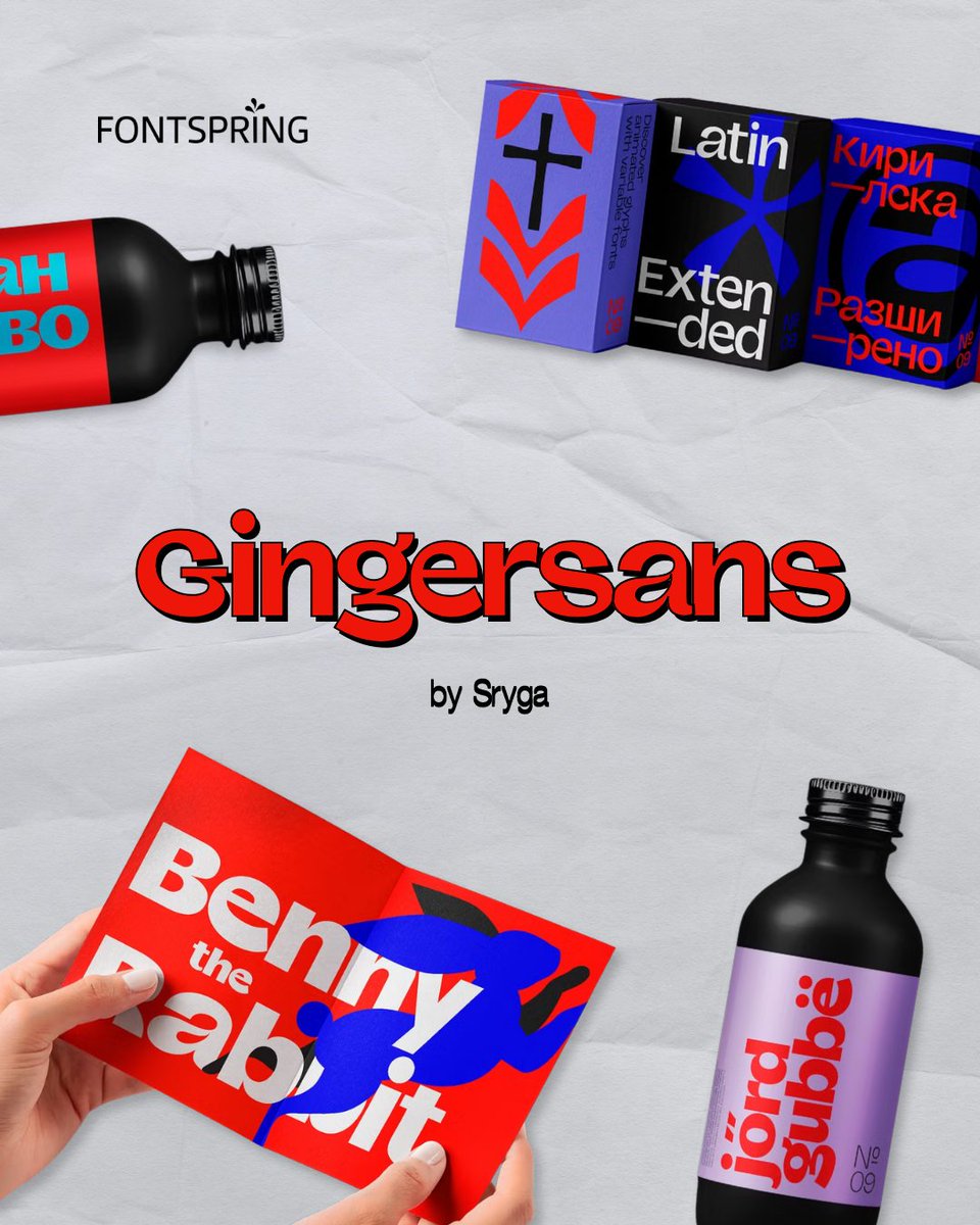 Fontspring tweet media