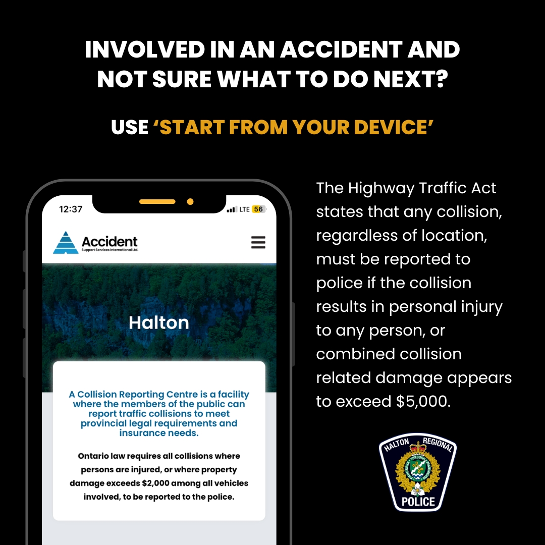 Halton Police tweet media