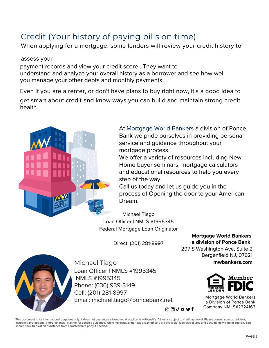 TiagoRealest's tweet photo. To qualify for any interest rate, it's important to have all your documents ready for analysis. There are four categories reviewed by the lending department and an entire list of pages required for submission when a borrower even applies for a mortgage. Let's discuss your capacity, capital, collateral, and credit well prior to loan application over a phone call that way you have documents ready for the pre-approval process, and it's all part of a free mortgage consultation. Call/Text (201) 281-8997
