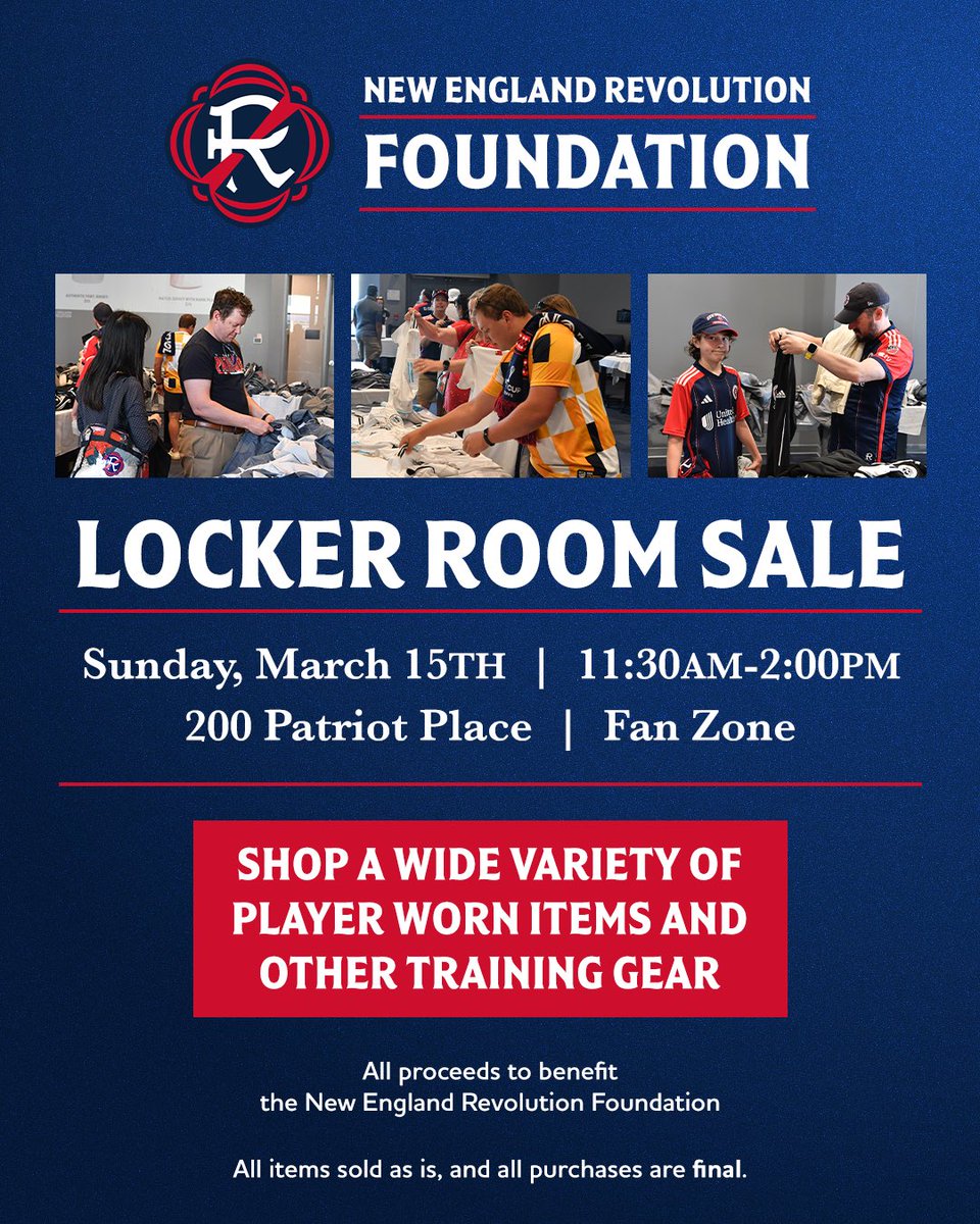 New England Revolution Foundation tweet media