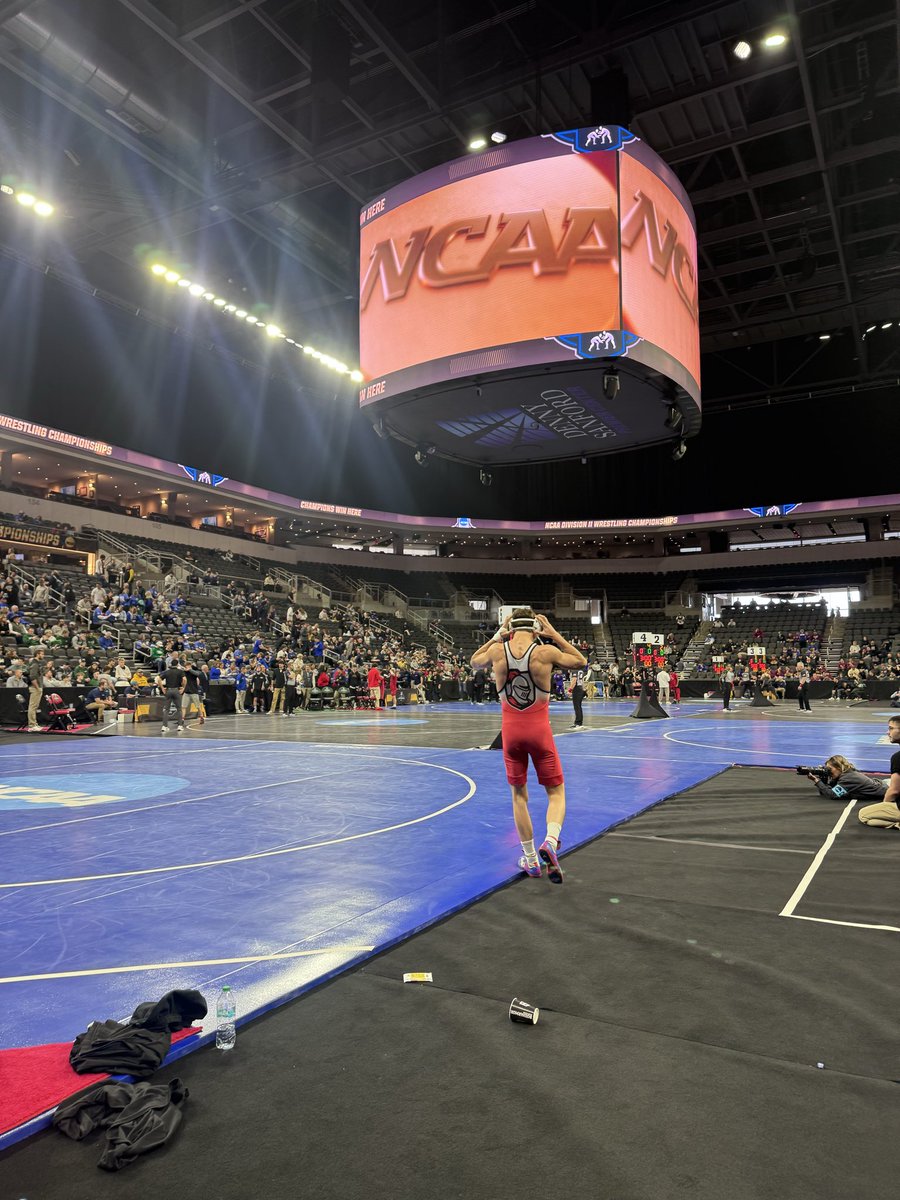 NCAADII's tweet photo. Mats are loaded. It is time!

#D2Wrestlers | #MakeItYours https://t.co/XRidUkB4GY