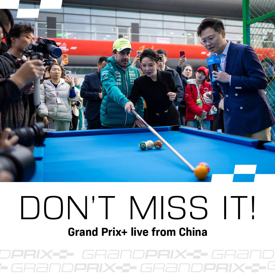 grandprixplus's tweet photo. F1's fastest e-zine, live from the Chinese GP, on Sunday afternoon (CET).

Subscribe via link in bio! https://t.co/1YpdiqQoik