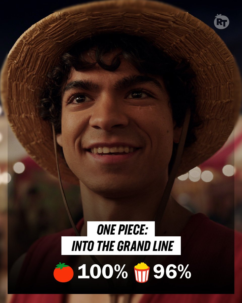Critics and audiences agree #OnePiece: Into The Grand Line is a hit! rottentomatoes.com/tv/one_piece_2…