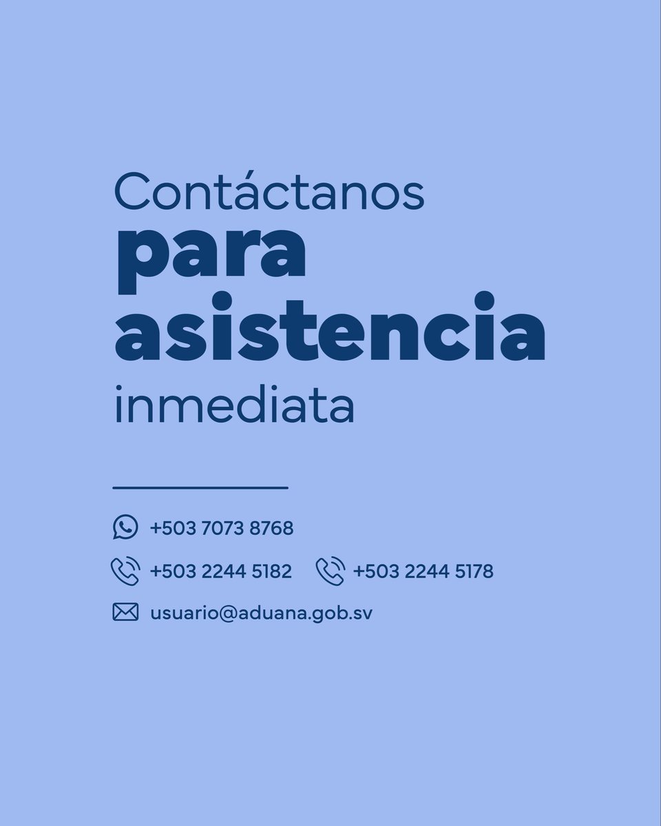aduanas_SV's tweet photo. Tu regreso a El Salvador cuenta con beneficios de ley garantizados. 🇸🇻 👉 No permitas cobros indebidos y conoce los beneficios que la ley te otorga. https://t.co/kEubDXIl5Z