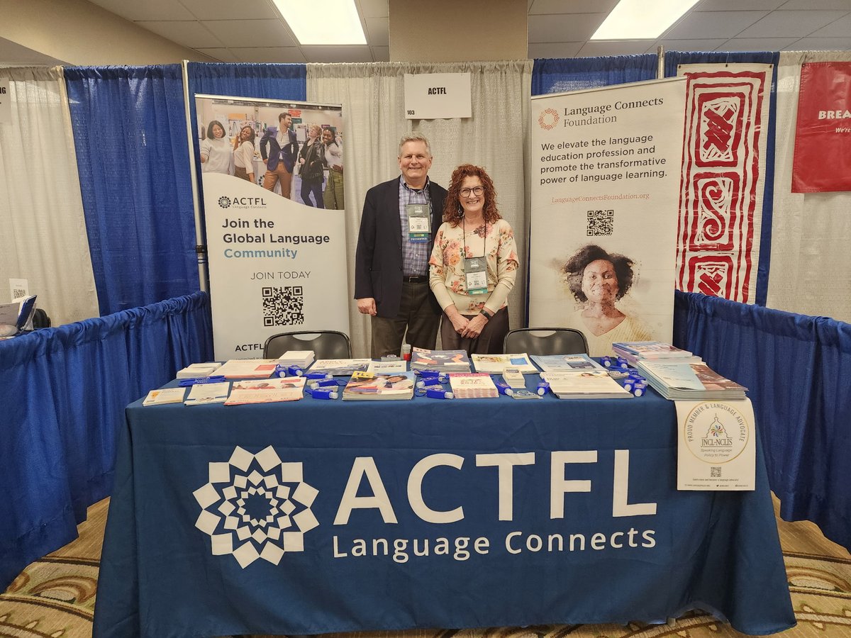 ACTFL tweet media