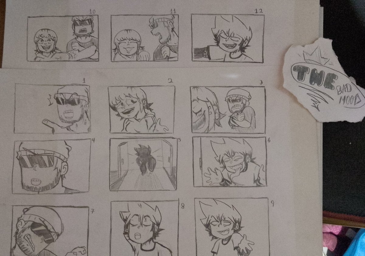 Anthony_Draws14's tweet photo. A project I have besides Rapping Fuckers is my series called "The Bad Mood," a series that will tell part of the story of some characters and a great adventure of these crazy guys

#art #fnfmod #fnf #fridaynightfunkin #rappingfuckers #thebadmood https://t.co/zJSPf6hM6b