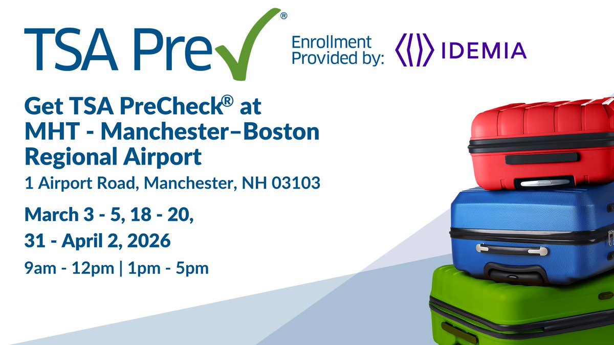 Manchester-Boston Regional Airport tweet media