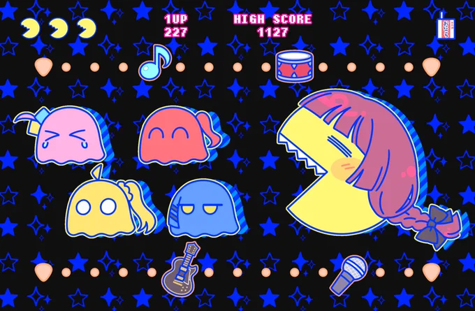 BOCCHI THE PAC-GIRL #ぼっち・ざ・ろっく