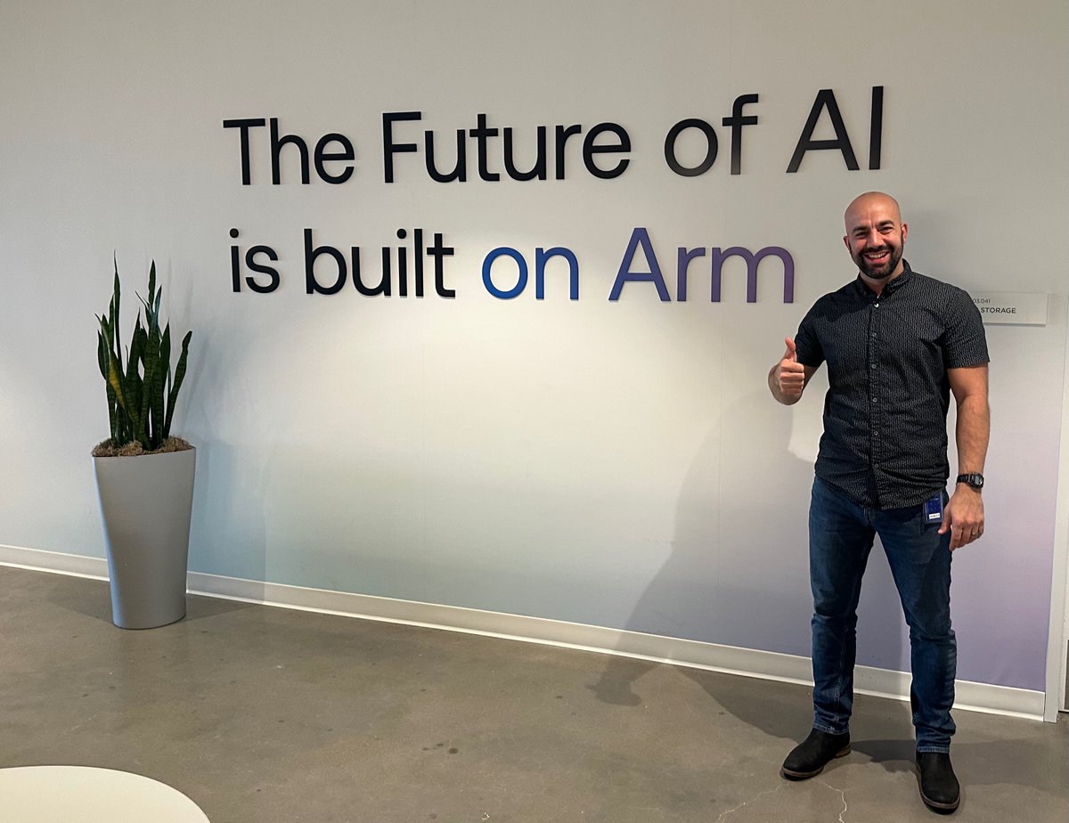 josiahjdavis's tweet photo. I'm excited to share that I'm starting a new role at Arm in the AI and Developer Platforms organization, focusing on AI/ML performance.

Looking forward to going deeper in the systems stack. If you're ever in the Austin area, I'd love to connect. https://t.co/ywm1CRoAgh