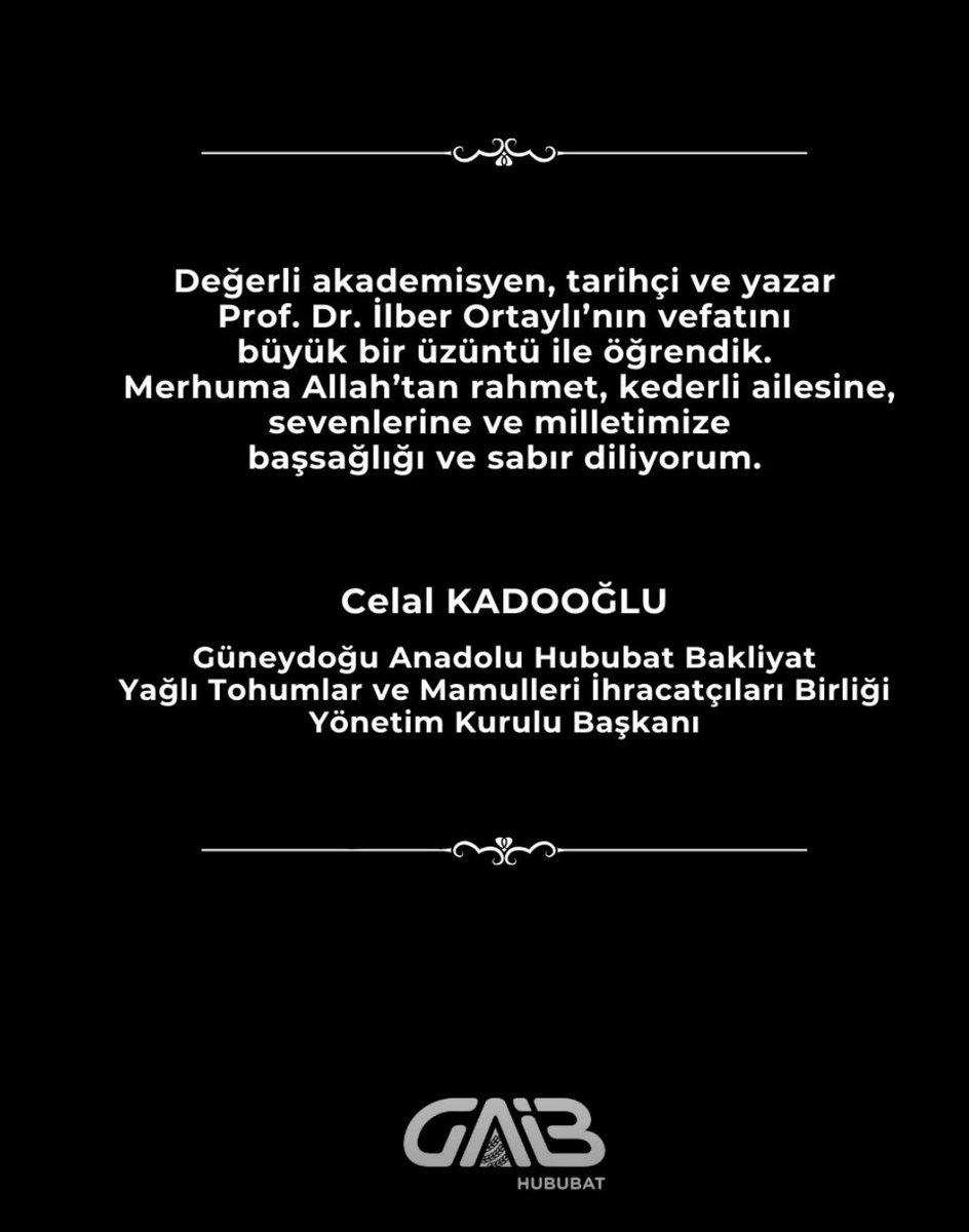 Celal Kadooglu tweet media