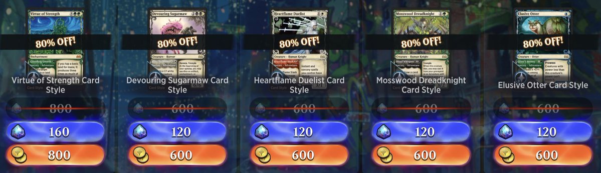 MTG Arena Daily Deals tweet media